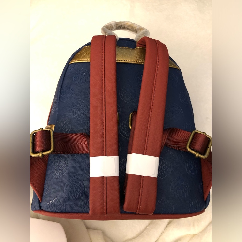 NEW Loungefly Marvel GUARDIANS of the GALAXY Vol. 3 Ravager Badge Mini Backpack - Picture 4 of 9
